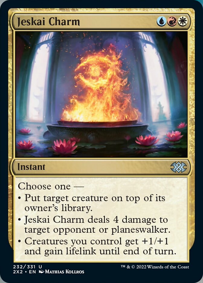 Jeskai Charm [Double Masters 2022] | Tables and Towers