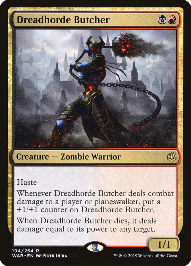 Dreadhorde Butcher [War of the Spark] | Tables and Towers