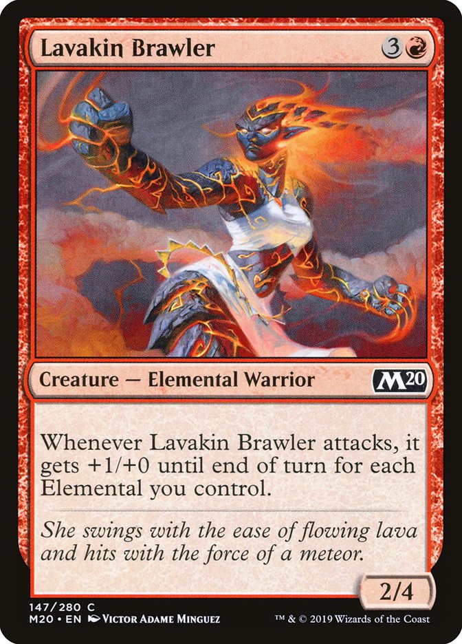 Lavakin Brawler [Core Set 2020] | Tables and Towers