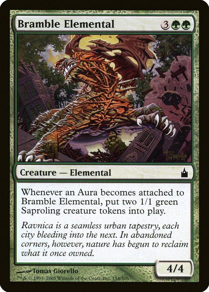 Bramble Elemental [Ravnica: City of Guilds] | Tables and Towers