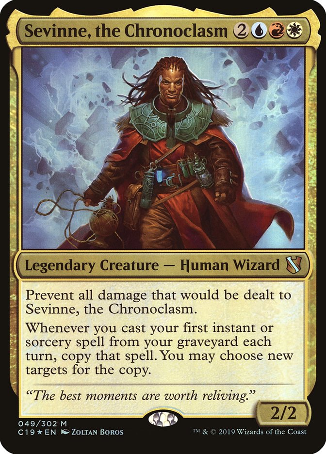 Sevinne, the Chronoclasm (Oversized) [Commander 2019 Oversized] | Tables and Towers