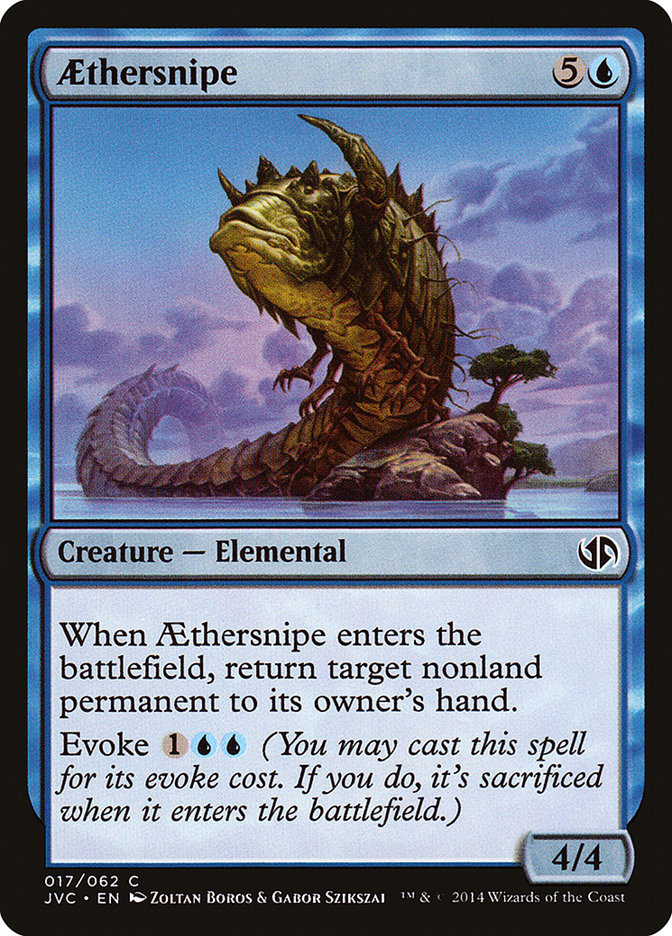 Aethersnipe [Duel Decks Anthology] | Tables and Towers