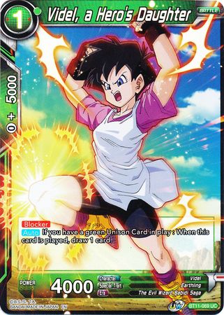 Videl, a Hero's Daughter (BT11-069) [Vermilion Bloodline 2nd Edition] | Tables and Towers