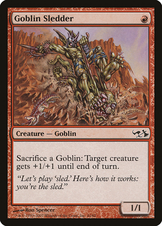 Goblin Sledder [Duel Decks: Elves vs. Goblins] | Tables and Towers