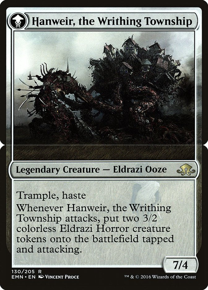 Hanweir, the Writhing Township [Eldritch Moon Prerelease Promos] | Tables and Towers