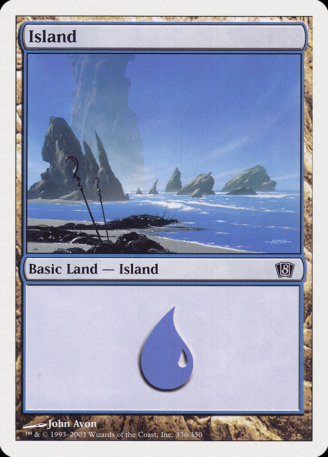 Island (336) [Eighth Edition] | Tables and Towers