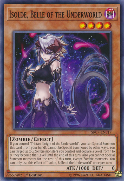 Isolde, Belle of the Underworld [SR07-EN017] Common | Tables and Towers