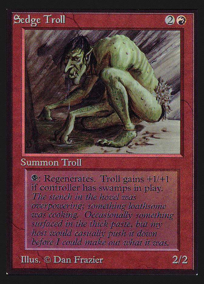 Sedge Troll [International Collectors' Edition] | Tables and Towers