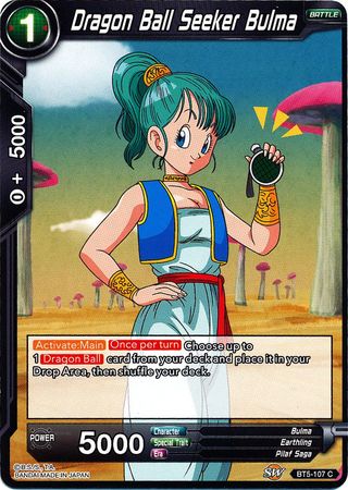 Dragon Ball Seeker Bulma (BT5-107) [Miraculous Revival] | Tables and Towers