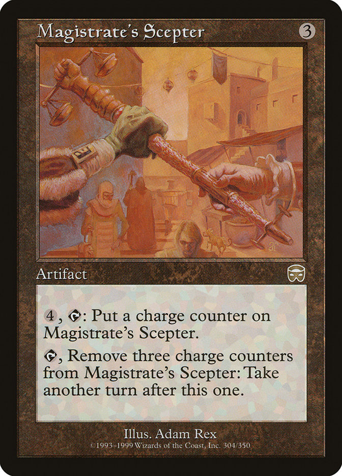 Magistrate's Scepter [Mercadian Masques] | Tables and Towers