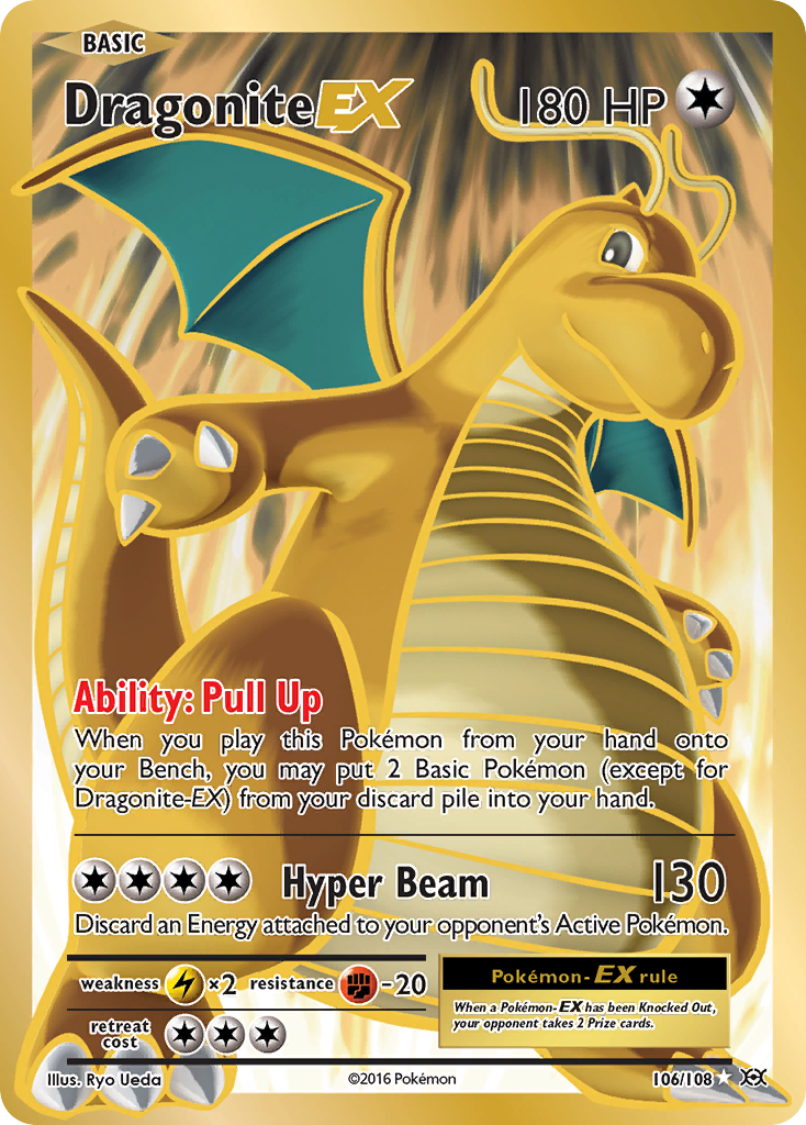 Dragonite EX (106/108) [XY: Evolutions] | Tables and Towers