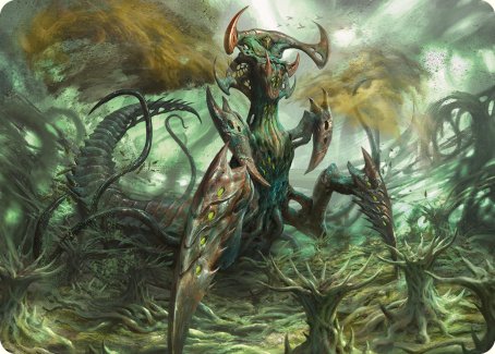 Zopandrel, Hunger Dominus Art Card [Phyrexia: All Will Be One Art Series] | Tables and Towers