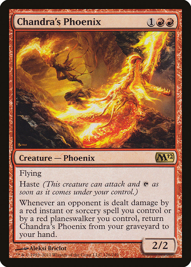 Chandra's Phoenix [Magic 2012] | Tables and Towers