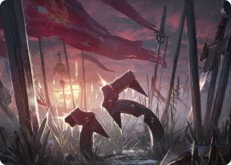 Field of Ruin Art Card [Innistrad: Midnight Hunt Art Series] | Tables and Towers