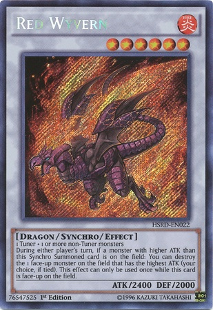 Red Wyvern [HSRD-EN022] Secret Rare | Tables and Towers