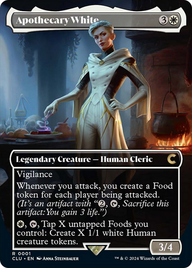 Apothecary White (Borderless) [Ravnica: Clue Edition] | Tables and Towers