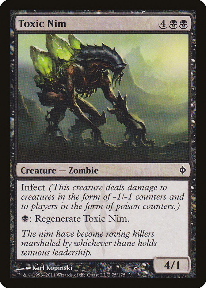 Toxic Nim [New Phyrexia] | Tables and Towers