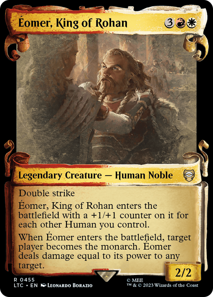 Eomer, King of Rohan [The Lord of the Rings: Tales of Middle-Earth Commander Showcase Scrolls] | Tables and Towers