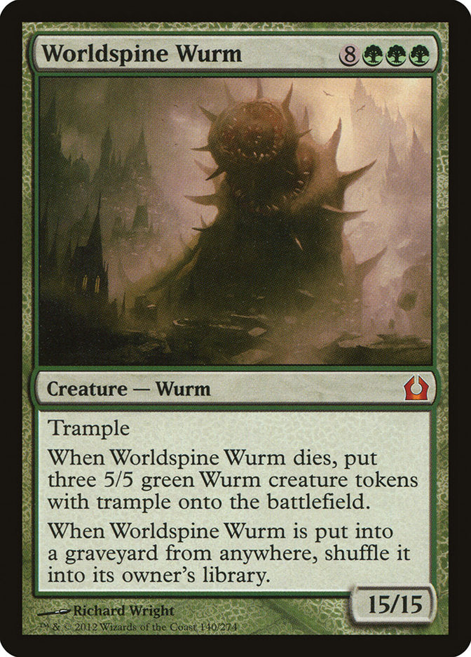 Worldspine Wurm [Return to Ravnica] | Tables and Towers