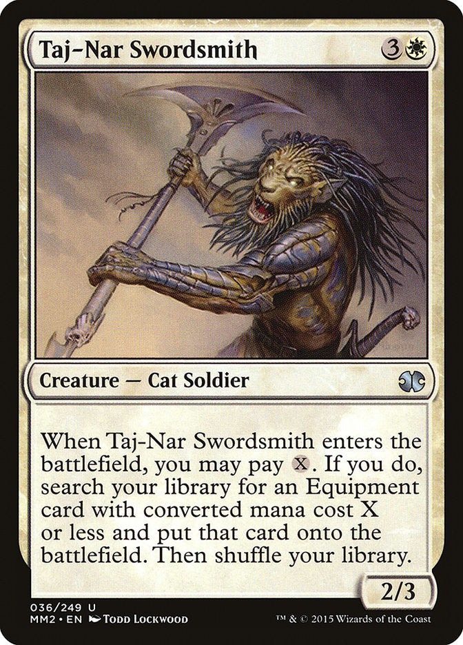 Taj-Nar Swordsmith [Modern Masters 2015] | Tables and Towers