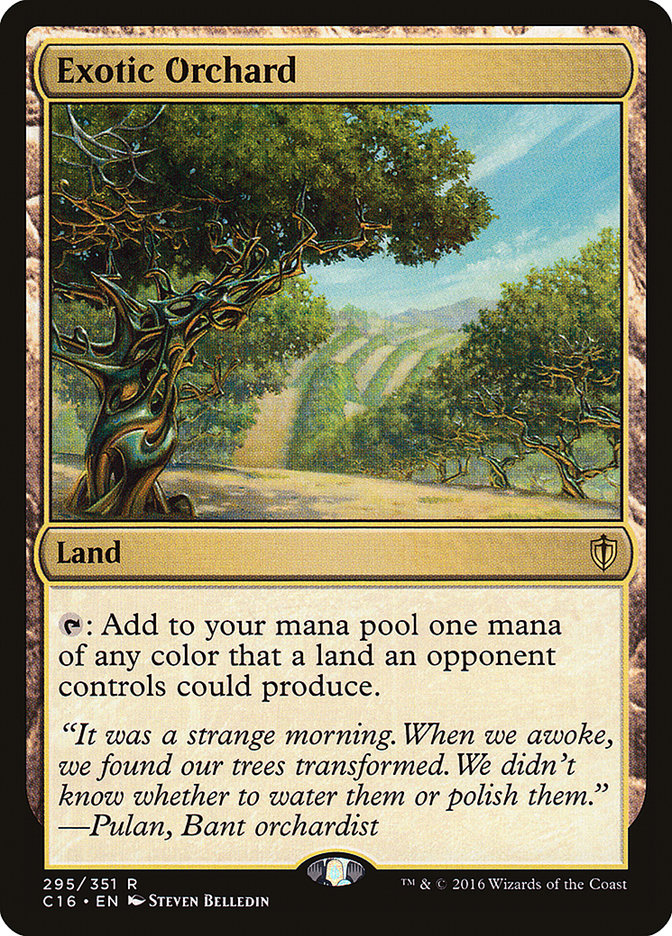 Exotic Orchard [Commander 2016] | Tables and Towers