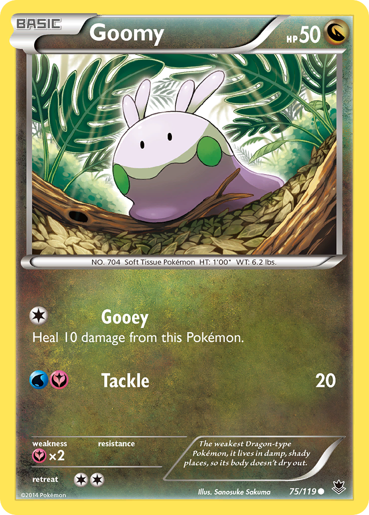 Goomy (75/119) [XY: Phantom Forces] | Tables and Towers