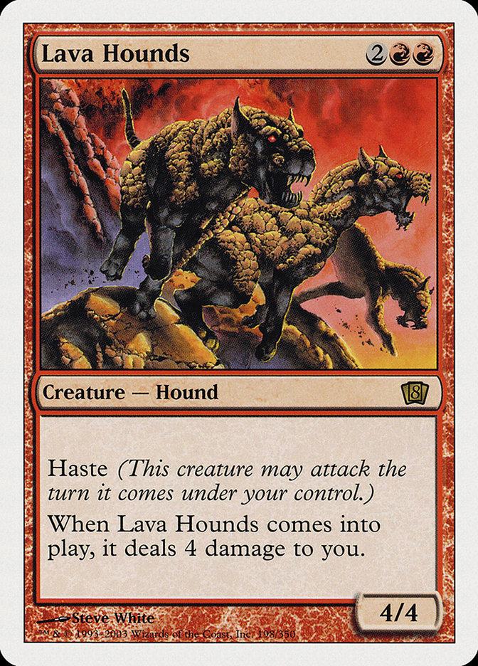 Lava Hounds [Eighth Edition] | Tables and Towers