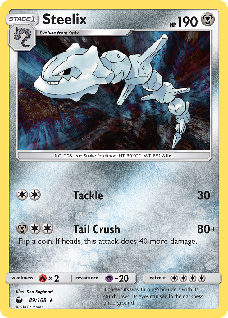 Steelix (89/168) [Sun & Moon: Celestial Storm] | Tables and Towers