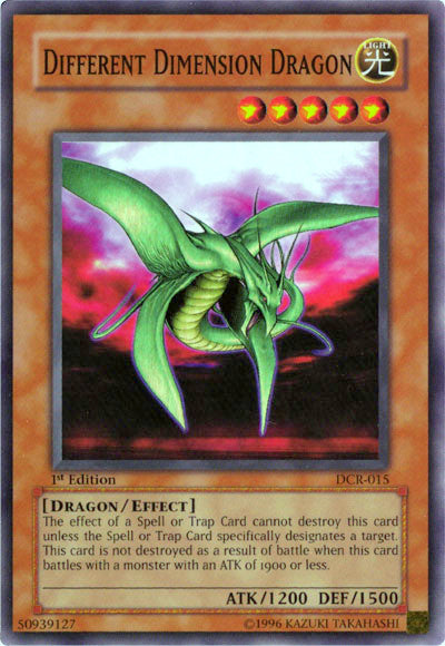 Different Dimension Dragon [DCR-015] Super Rare | Tables and Towers