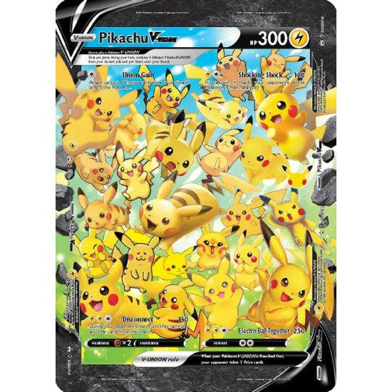 Pikachu V-UNION (Jumbo Card) [Sword & Shield: Black Star Promos] | Tables and Towers