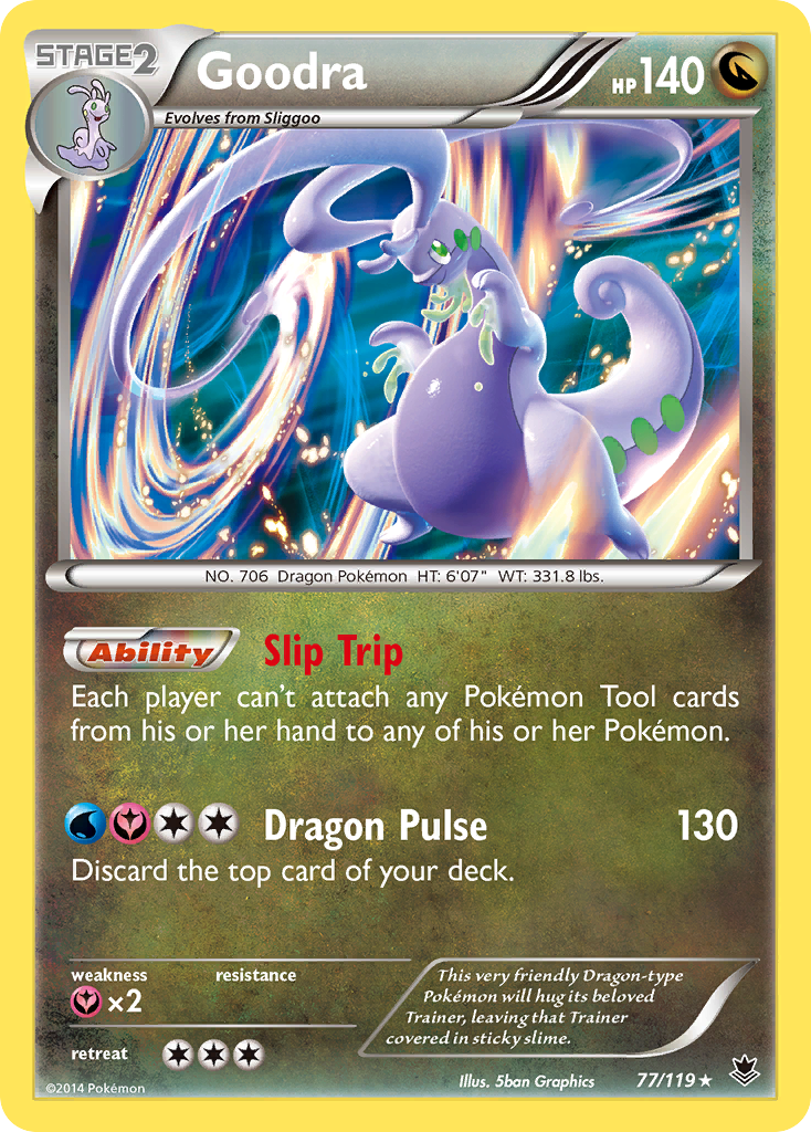 Goodra (77/119) [XY: Phantom Forces] | Tables and Towers