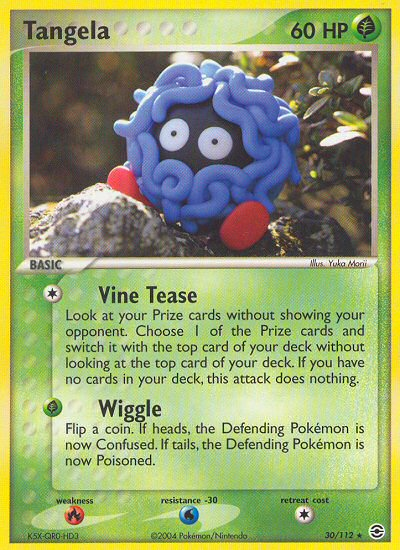 Tangela (30/112) [EX: FireRed & LeafGreen] | Tables and Towers