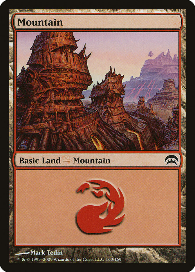 Mountain (160) [Planechase] | Tables and Towers