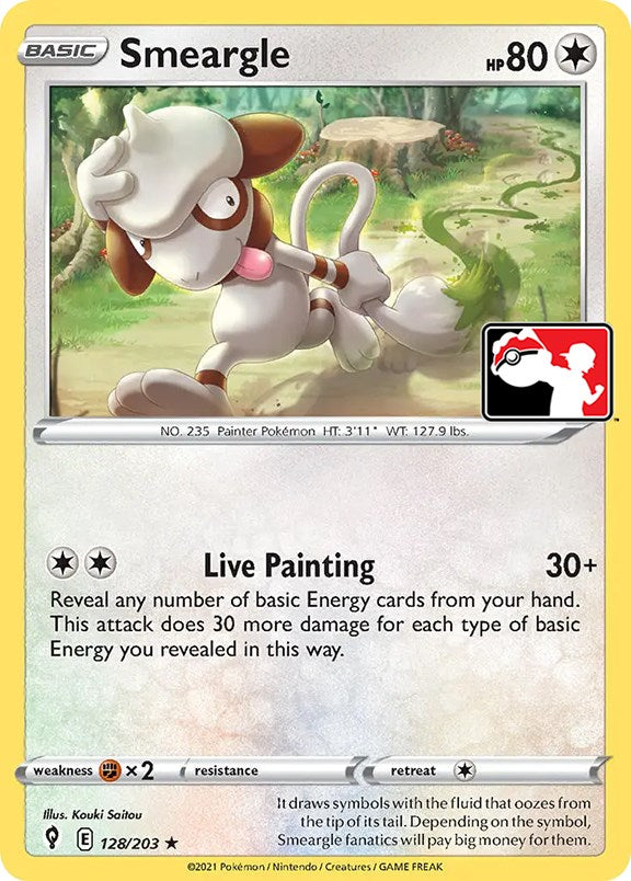 Smeargle (128/203) [Prize Pack Series One] | Tables and Towers