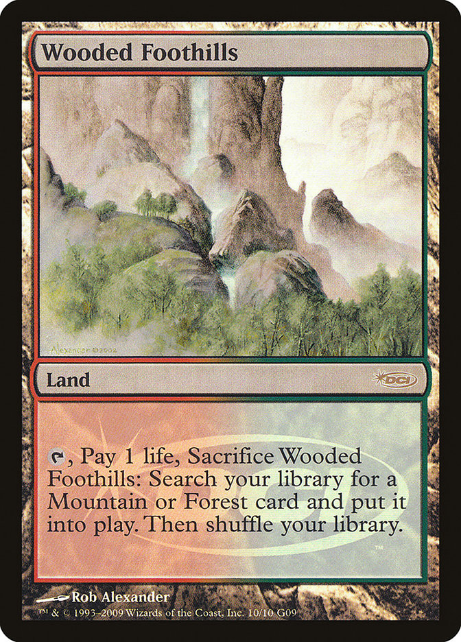 Wooded Foothills [Judge Gift Cards 2009] | Tables and Towers