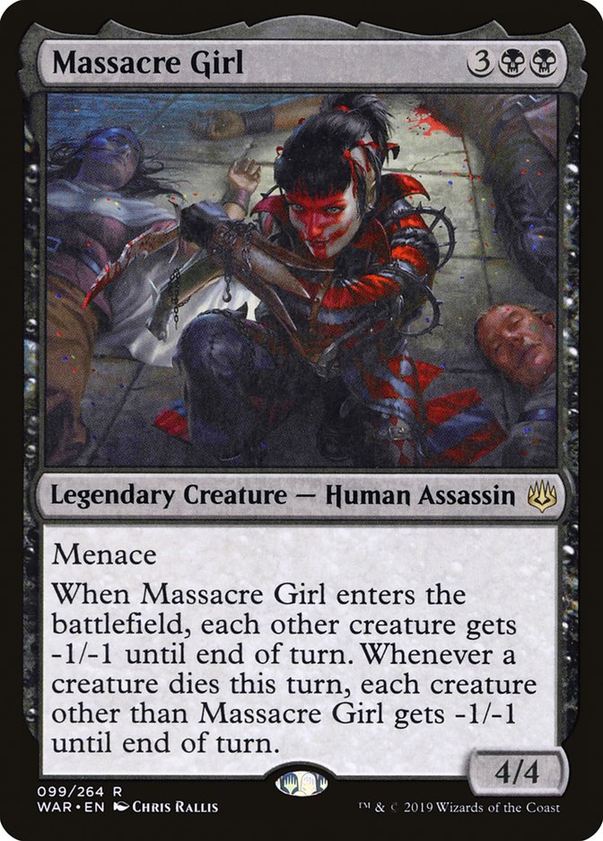 Massacre Girl [War of the Spark] | Tables and Towers