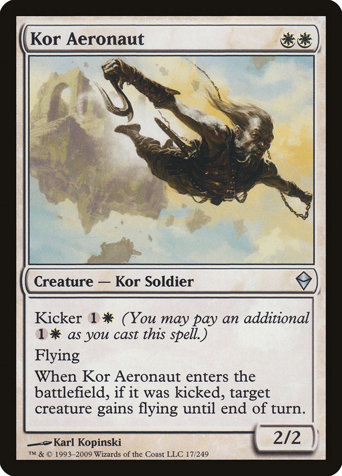 Kor Aeronaut [Zendikar] | Tables and Towers