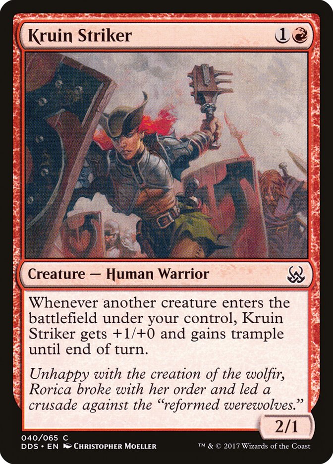 Kruin Striker [Duel Decks: Mind vs. Might] | Tables and Towers