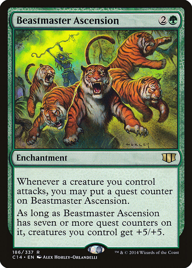 Beastmaster Ascension [Commander 2014] | Tables and Towers