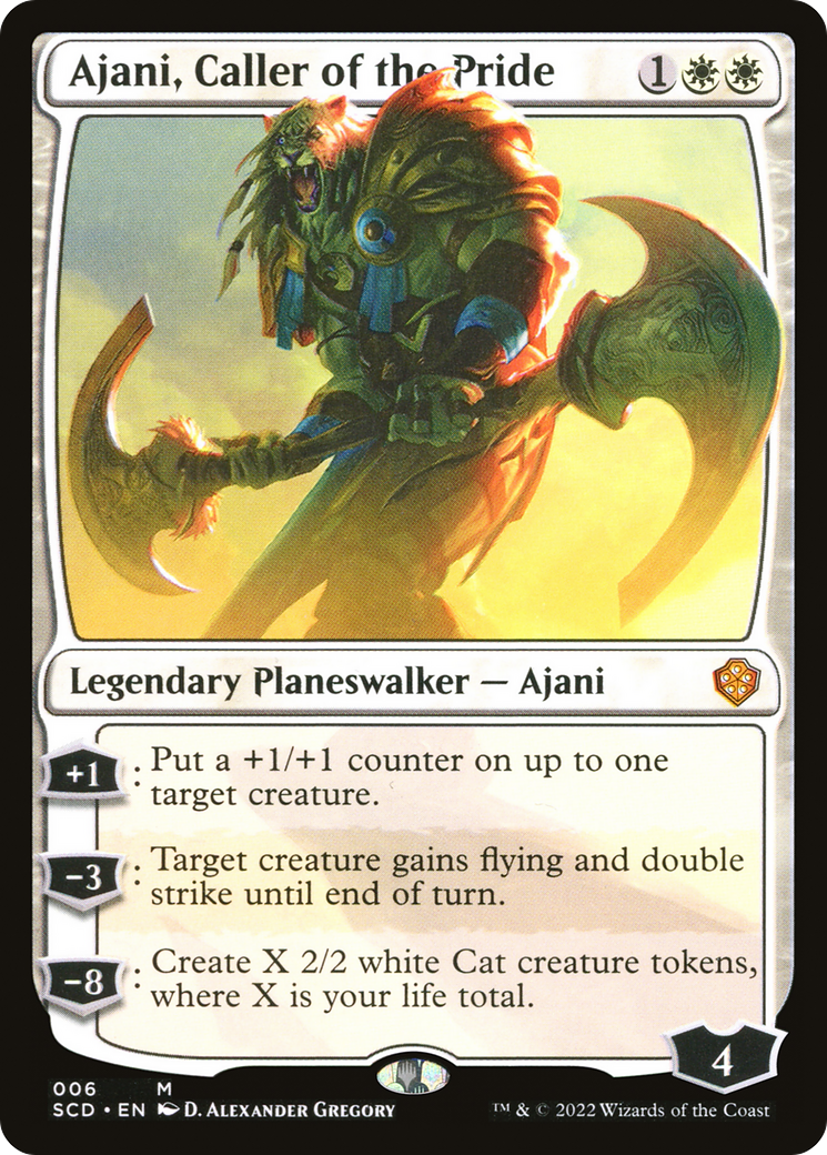 Ajani, Caller of the Pride [Starter Commander Decks] | Tables and Towers