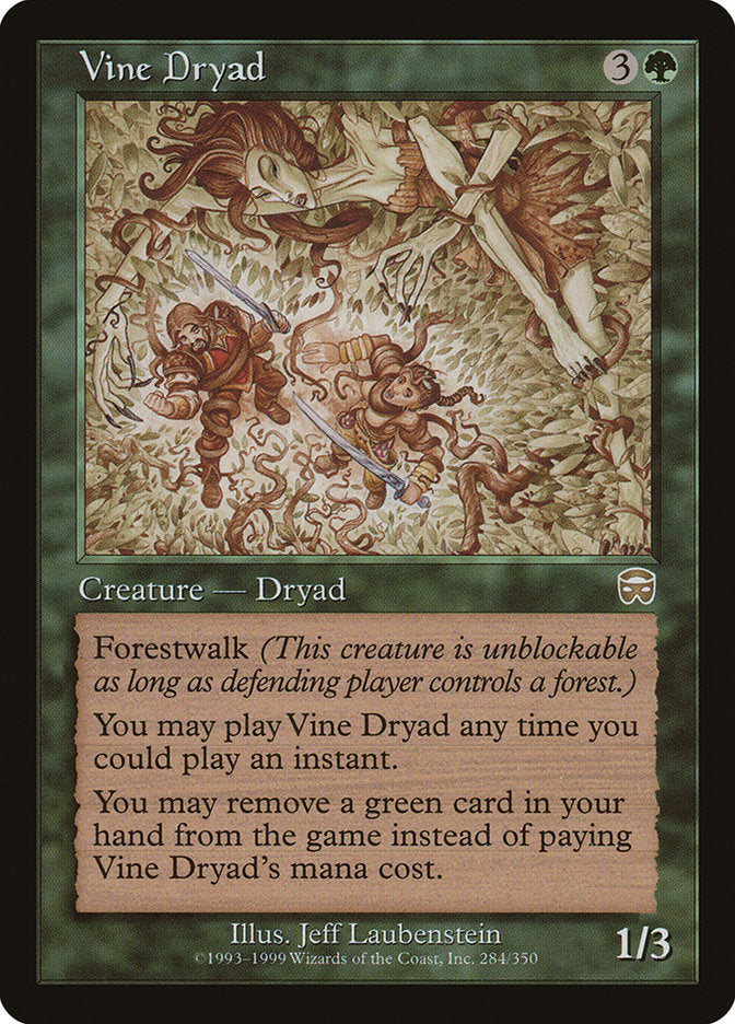 Vine Dryad [Mercadian Masques] | Tables and Towers