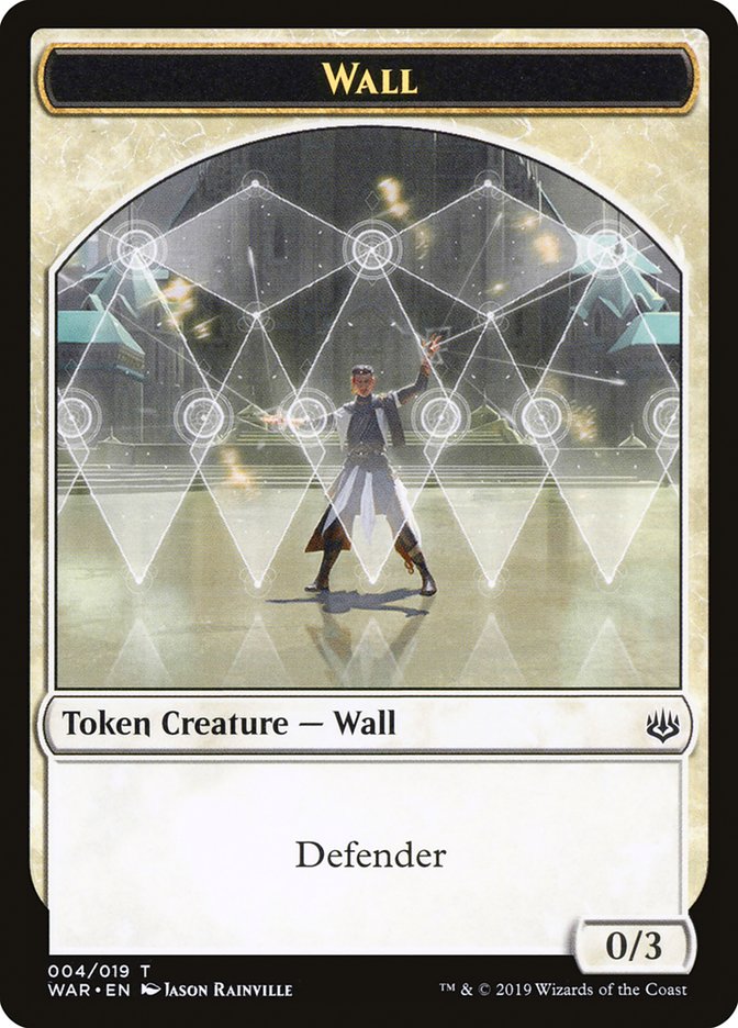 Wall Token [War of the Spark Tokens] | Tables and Towers