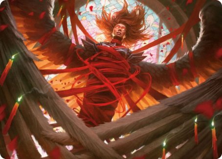 Sigarda's Imprisonment Art Card [Innistrad: Crimson Vow Art Series] | Tables and Towers