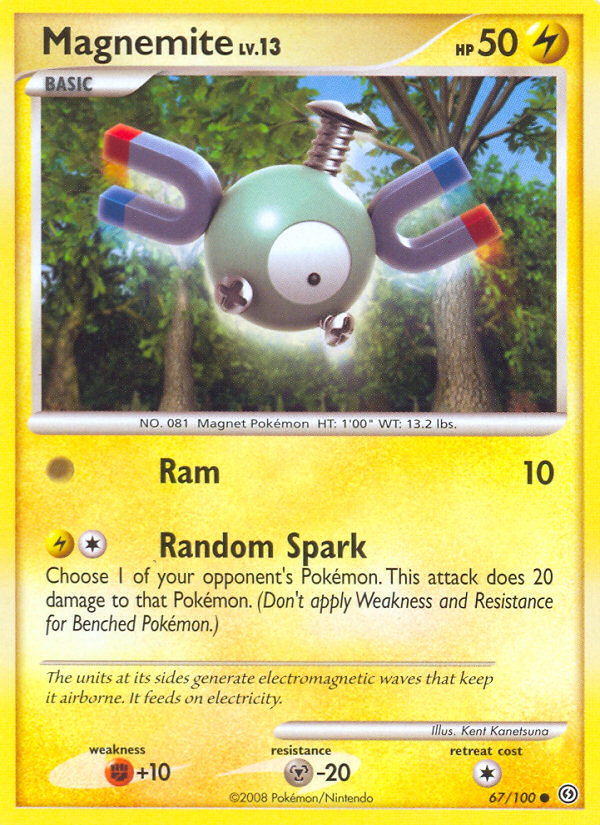 Magnemite (67/100) [Diamond & Pearl: Stormfront] | Tables and Towers