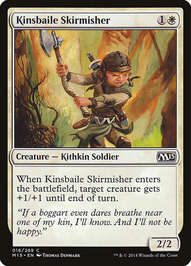 Kinsbaile Skirmisher [Magic 2015] | Tables and Towers