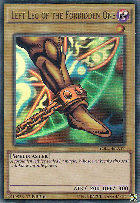 Left Leg of the Forbidden One [YGLD-ENA19] Ultra Rare | Tables and Towers