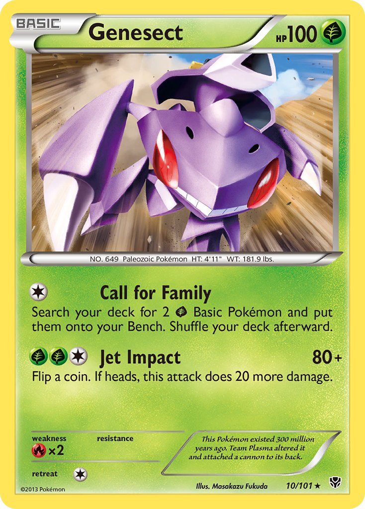 Genesect (10/101) (Theme Deck Exclusive) [Black & White: Plasma Blast] | Tables and Towers