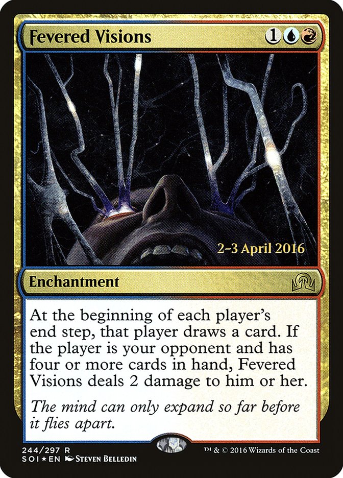 Fevered Visions [Shadows over Innistrad Prerelease Promos] | Tables and Towers