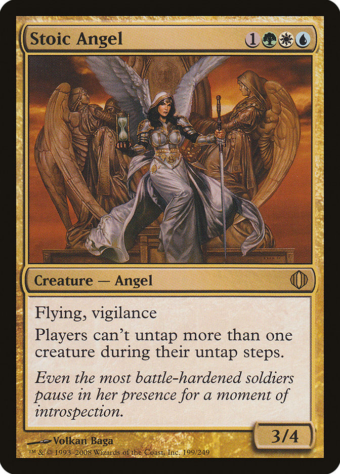 Stoic Angel [Shards of Alara] | Tables and Towers