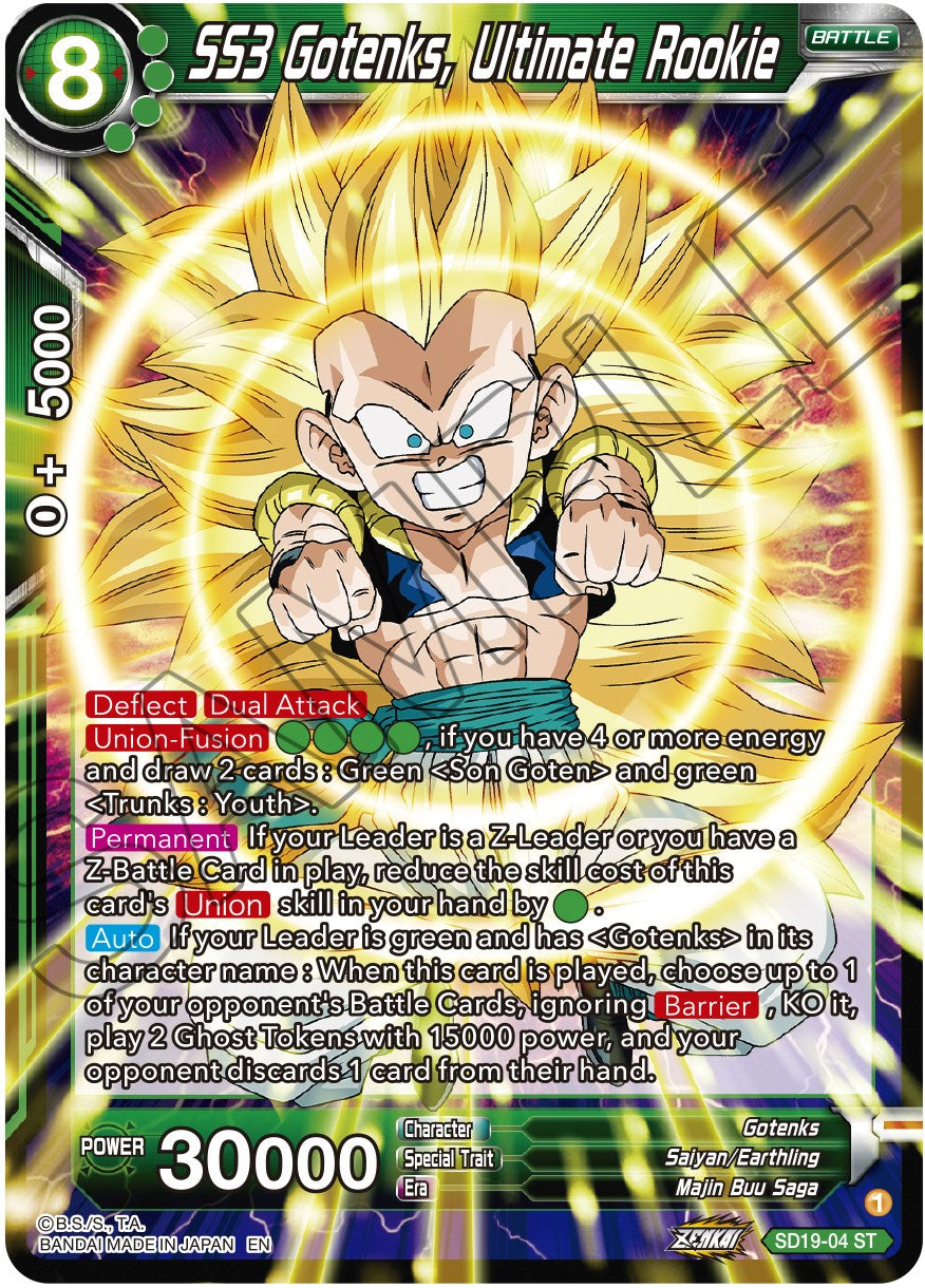 SS3 Gotenks, Ultimate Rookie (SD19-04) [Dawn of the Z-Legends] | Tables and Towers